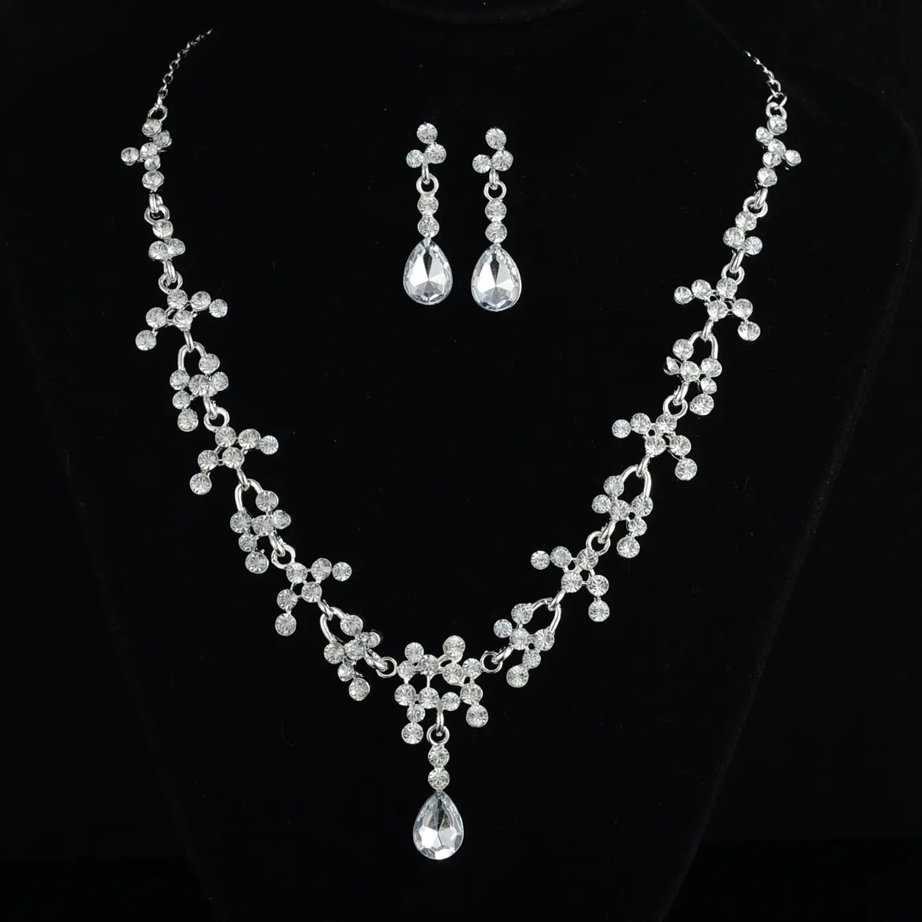 Bridal Jewelry Set - Necklace and Earrings for Weddings