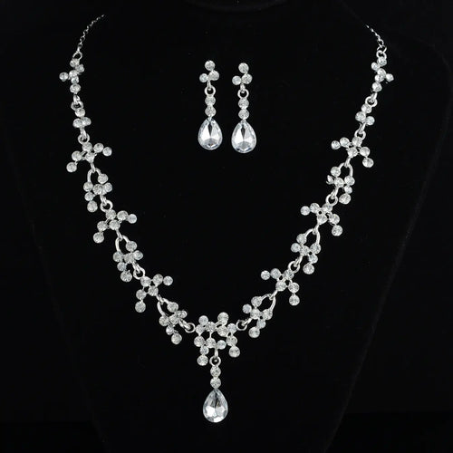 Bridal Jewelry Set - Necklace and Earrings for Weddings