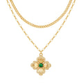 VACRONA Layered Gold Necklaces for Women 14K Gold